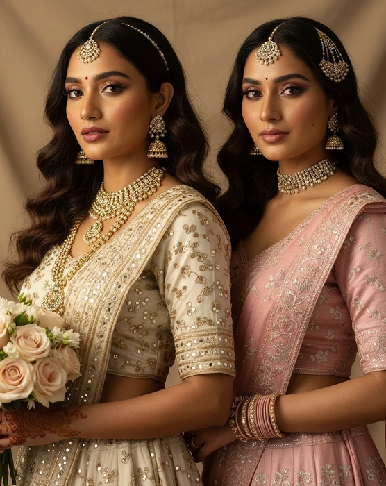 South Asian Bridal Party  Hair & Makeup