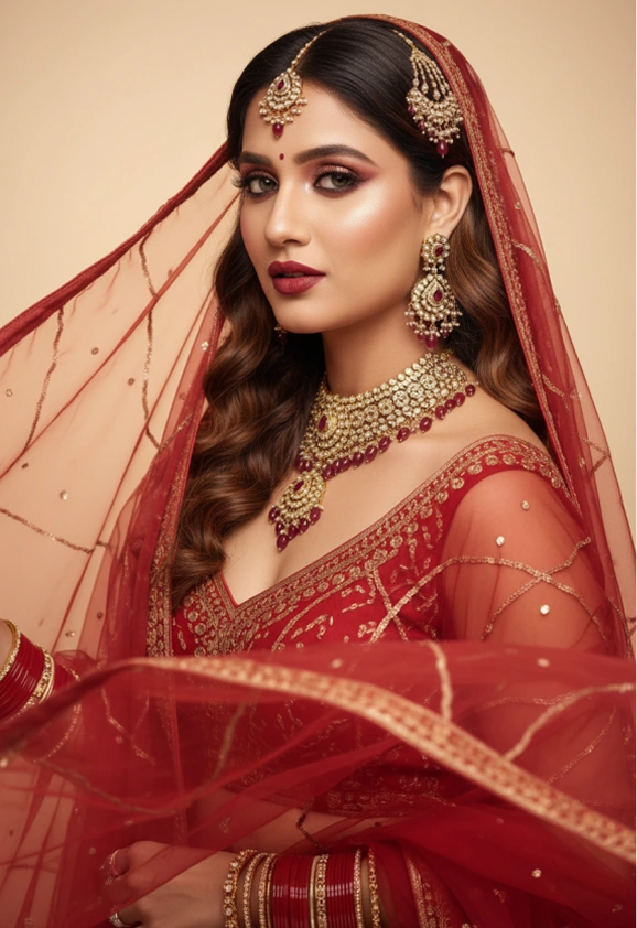South Asian Hair And Makeup Looks