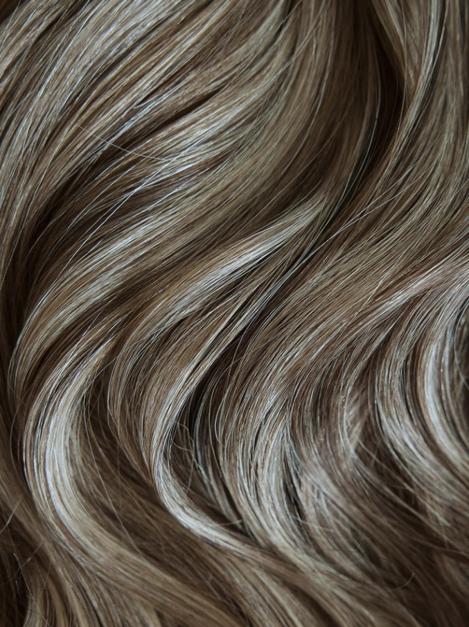 Brown & Blonde Highlights Clip-In Extensions
