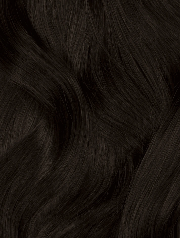 Dark Brown Clip-In Extensions