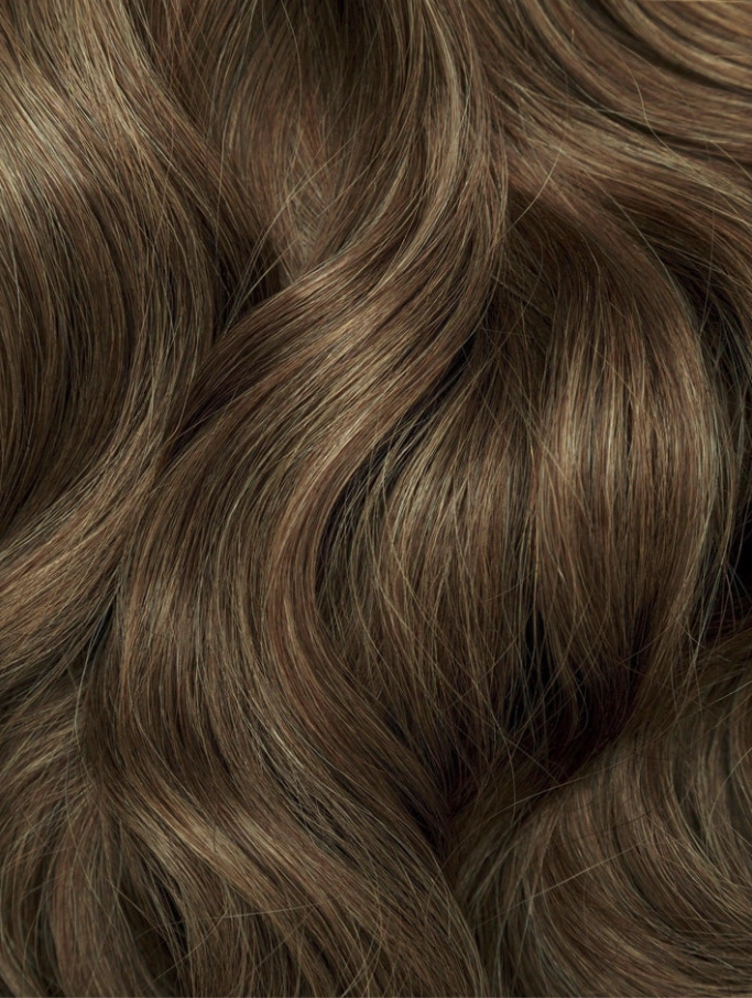 Espresso Caramel Clip-In Extensions