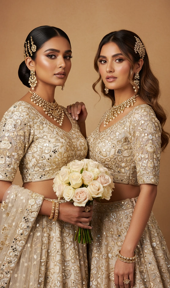 South Asian Bridal Party Hair and Makeup Services